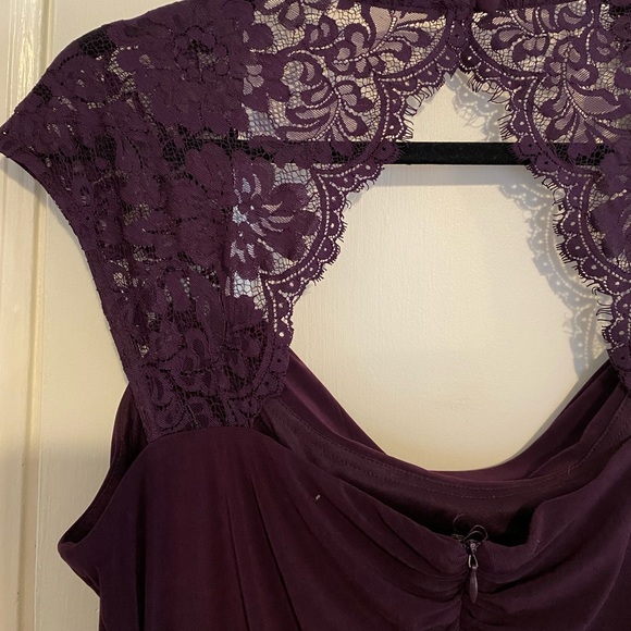 Violet Floor Length Gown - Picture 2 of 4